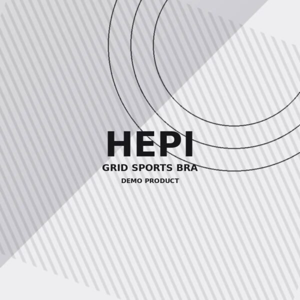 Grid Sports Bra — HEPI demo product image